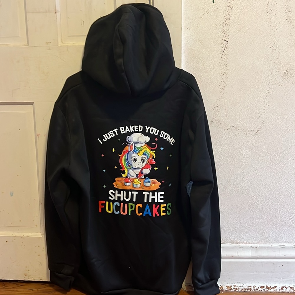Men’s Sassy Black Hoodie